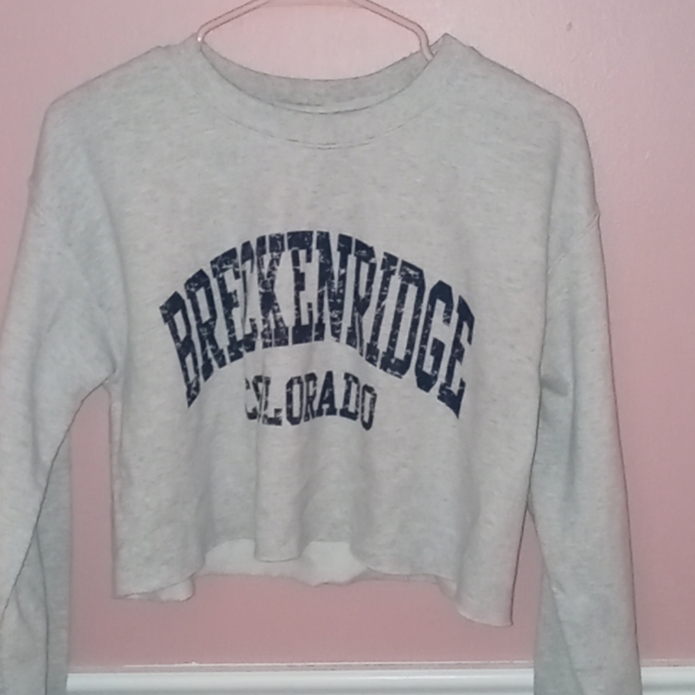 Breckenridge Colorado cropped top
